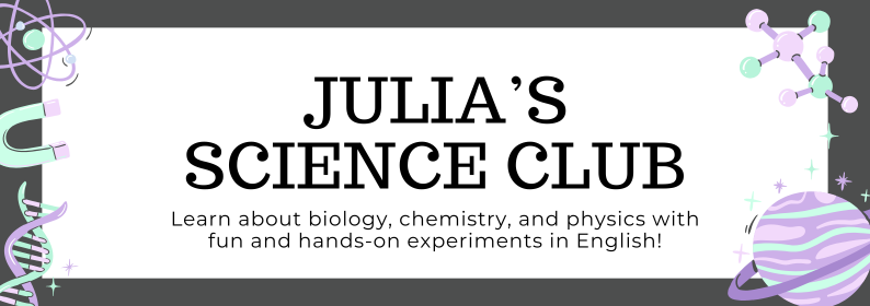 Julias Science Club banner